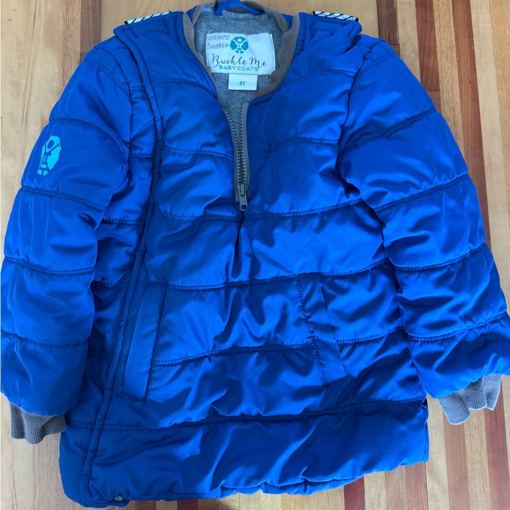 Buckle me baby 4t car seat coat